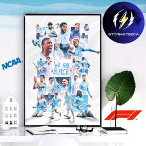Celebrates Coventry City Return To Premier League 2026 We Are Back Home Decor Poster Canvas