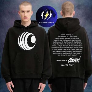 Charlie Puth Whatever Clever Tour 2026 Logo Tour Dates Two Sided Hoodie Shirt