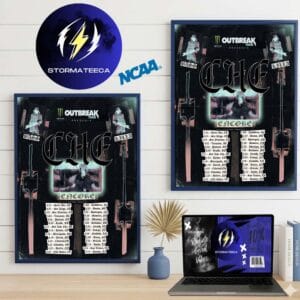 Che Monster Energy Outbreak Tour Che Encore 2026 City Dates Home Decor Poster Canvas