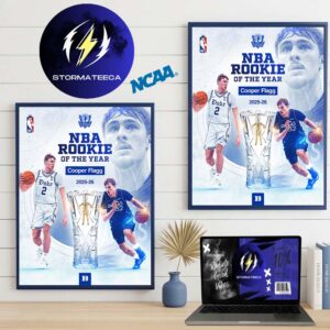 Cooper Flagg Are The 2025 2026 NBA Rookie Of The Year Home Decor Poster Canvas