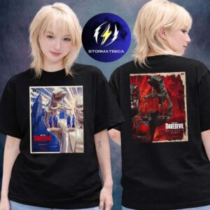 Daredevil Born Again Season 2 New Official Poster Two Sided Unisex T-Shirt