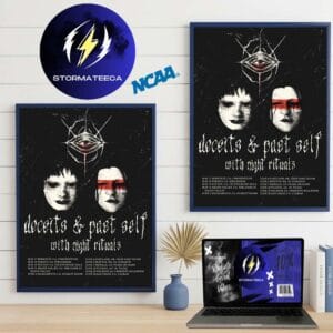 Deceits Band US Tour 2026 With Past Self And Night Rituals Tour Dates Home Decor Poster Canvas