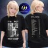 Demi Lovato Merch It Not That Deep Tour 2026 This Is Me Two Sided Unisex T-Shirt