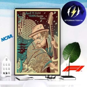Eddie Vedder Kyoto Poster By Kojiman At Rohm Theatre In Kyoto JP On Apirl 17 2026 Home Decor Poster Canvas