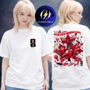 FIFA World Cup 26 Canada Poster By Artists From Each Country FOX Sports Two Sided Unisex T-Shirt