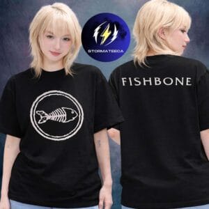 Fishbone Merch In Your Face 40th Anniversary Tour 2026 Logo Unisex T-Shirt