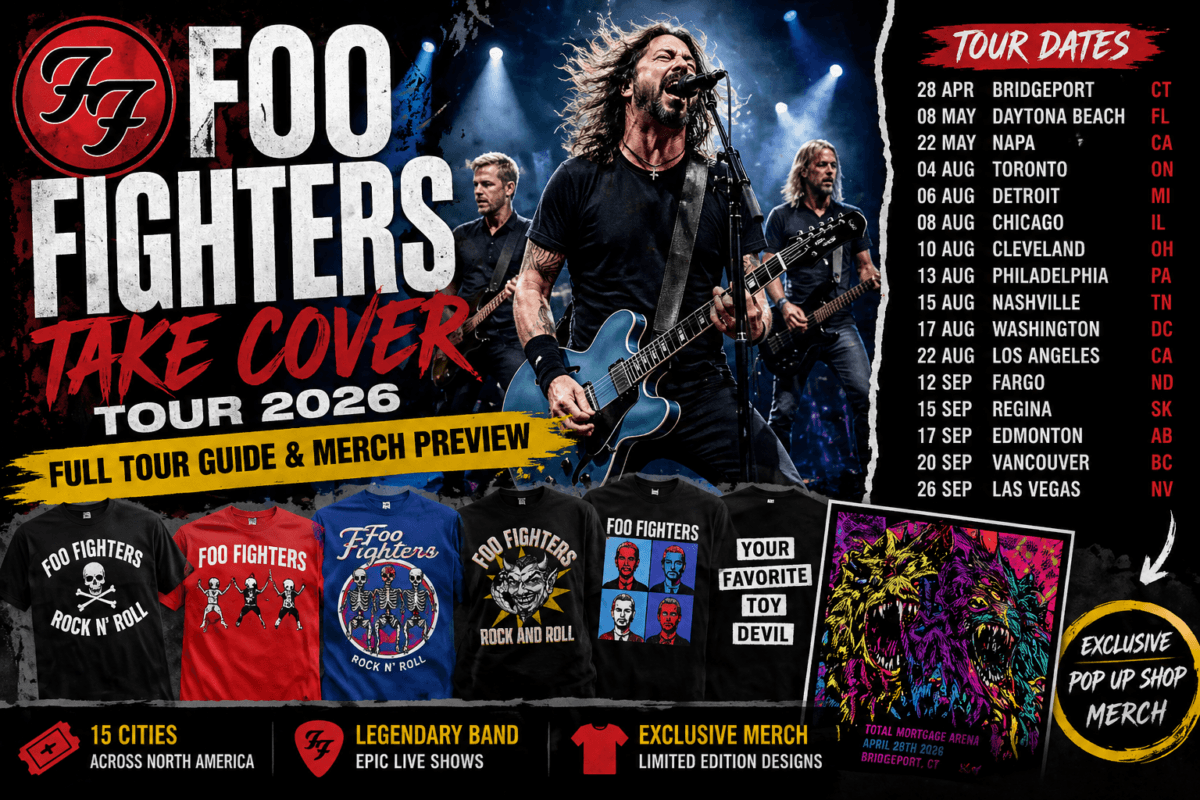 Foo Fighters Take Cover Tour 2026