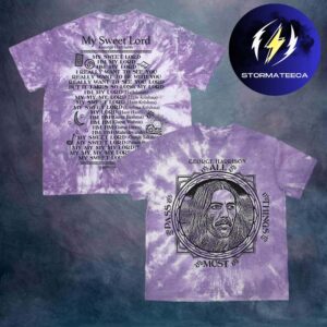 George Harrison Merch All Things Must Pass Tie Dye Tee