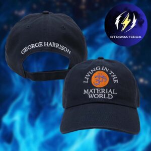 George Harrison Merch Living In The Material World Navy Hat