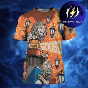 Goose The Band Art By Clinton Reno At St Augustine Amphitheatre In St Augustine FL On April 18 19 2026 All Over Print Shirt