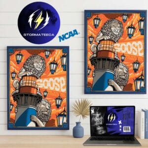 Goose The Band Art By Clinton Reno At St Augustine Amphitheatre In St Augustine FL On April 18 19 2026 Home Decor Poster Canvas