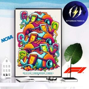 Goose The Band Art By Max Mahn At St Augustine Amphitheatre In St Augustine FL On April 18 19 2026 Home Decor Poster Canvas