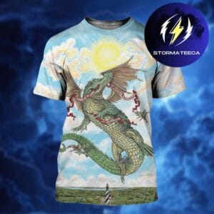 Goose The Band Art By Nathaniel Deas At St Augustine Amphitheatre In St Augustine FL On April 18 19 2026 All Over Print Shirt