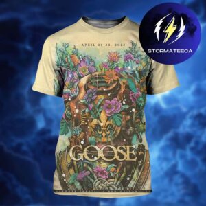 Goose The Band At Saenger Theatre In New Orleans LA On April 21 22 2026 All Over Print Shirt