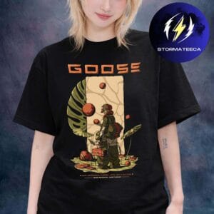 Goose The Band Event Tee At War Memorial Auditorium In Fort Lauderdale FL On April 15 16 2026 Home Decor Poster Canvas