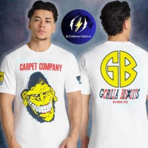 Gorilla Biscuits x Carpet Company Exclusive Tee Baltimore 2026 Logo Unisex T-Shirt