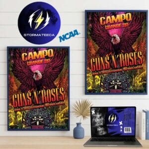 Guns N Roses At Autodromo Orlando Moura In Campo Grande BR On April 9 2026 Home Decor Poster Canvas