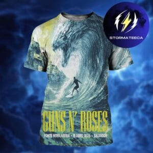 Guns N Roses At Fonte Nova Arena In Salvador BR On April 15 2026 All Over Print Shirt