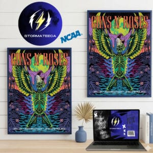 Guns N Roses Poster Show At Alberto Bertelli Lucatto In Sao Jose Do Rio Preto Brazil On April 7 2026 Home Decor Poster Canvas