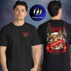 Guns N Roses Poster Show Monster Of Rock Brazil At Allianz Parque In Sao Paulo BR On April 4 2026 Two Sided Unisex T-Shirt