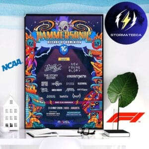 Hammersonic 2026 Music Festival Decade Of Dominion 10th Anniversary Line Up Home Decor Poster Canvas