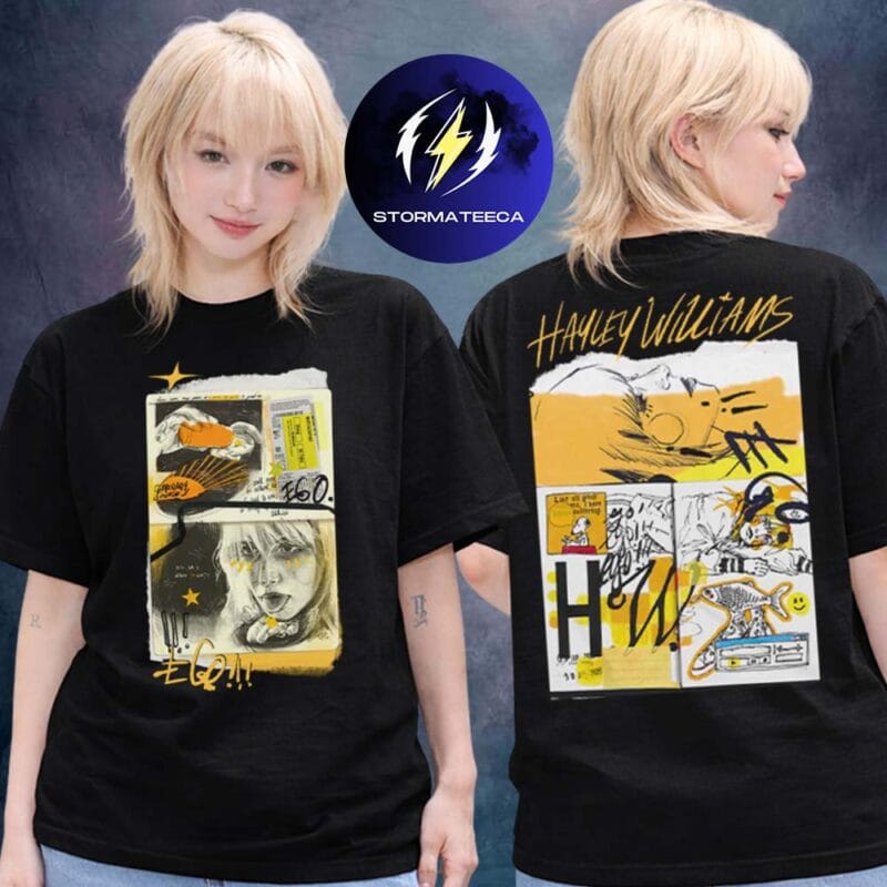 Hayley Williams Brazil Tour 2026 Merch Ego Two Sided Unisex T Shirt