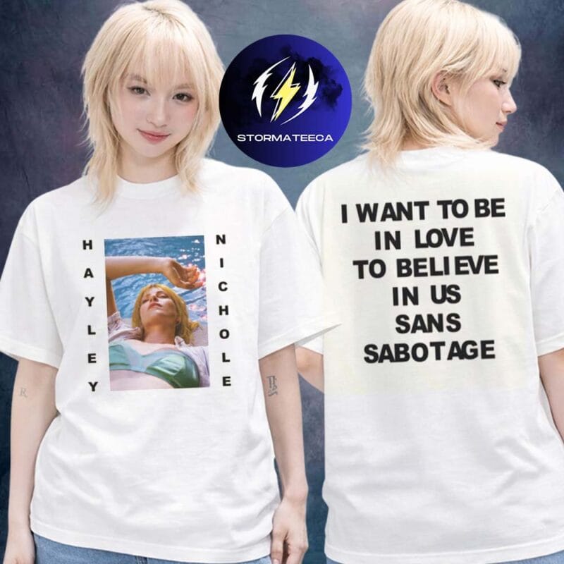 Hayley Williams Brazil Tour 2026 Merch Photo Two Sided Unisex T Shirt
