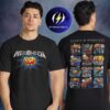 Helloween Merch Classic Logo Comics Two Sided Unisex T- Shirt