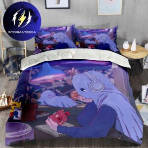 Hot Mulligan Lofi Album Cover Bedding Set