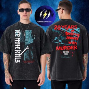 Ice Nine Kills Merch Last Chance To Make Amends 20th Anniversary Two Sided Washed T-Shirt