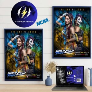 Iyo Sky Vs Asuka WWE Backlash Tampa On May 9 2026 Home Decor Poster Canvas