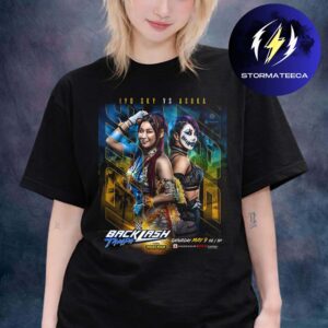 Iyo Sky Vs Asuka WWE Backlash Tampa On May 9 2026 Unisex T-Shirt