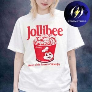 Jollibee Merch Shop Chickenjoy Bucket Home Of The Famous Unisex T-Shirt