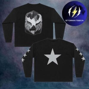 Kanye West YE Live At SoFi 2026 Merch Mask Star Unisex Long Sleeve Shirt