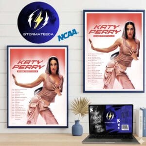 Katty Perry 2026 Festival Euro Summer Schedule Home Decor Poster Canvas