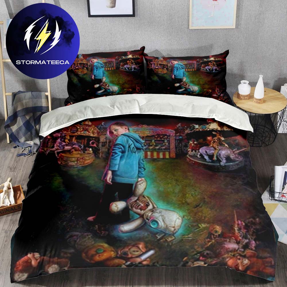 Korn The Serenity Of Suffering Album Cover Bedding Set Korn The Serenity Of Suffering Album Cover Bedding Set