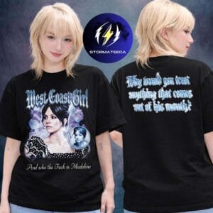 Lily Allen Merch West End Girl Tour 2026 Event Photo Two Sided Unisex T-Shirt