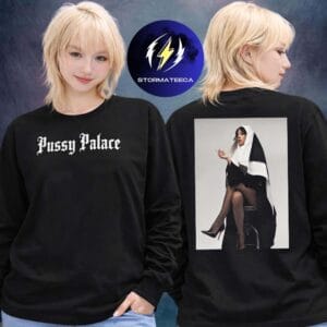 Lily Allen Merch West End Girl Tour 2026 Pussy Palace Two Sided Unisex Sweatshirt