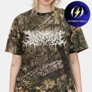 Lorna Shore Merch Tour 2026 Logo Camo Unisex T-Shirt