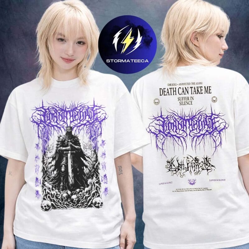 Lorna Shore Merch Tour 2026 Warriors Two Sided Unisex T Shirt