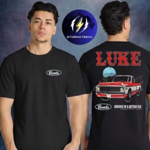 Luke Combs Merch Growing Up And Getting Old Photo Two Sided Unisex T-Shirt