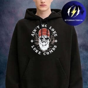 Luke Combs Merch Skull Black Hoodie Shirt