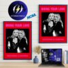 Madonna x Sabrina Carpenter Bring Your Love Image Cover Home Decor Poster Canvas