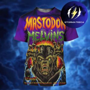 Mastodon And Melvins Poster Show The Chelsea At The Cosmopolitan Of Las Vegas On April 24th 2026 All Over Print Shirt