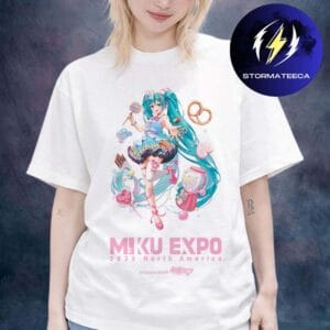 Miku Expo 2026 Merch USA & Canada North American Tour Lolly Unisex T-Shirt