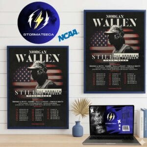 Morgan Wallen Still The Problem Tour 2026 Schedule Home Decor Poster Canvas
