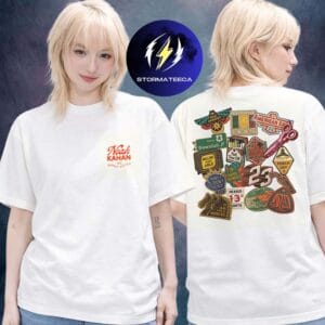 Noah Kahan Merch Tracklist Two Sided Unisex T-Shirt