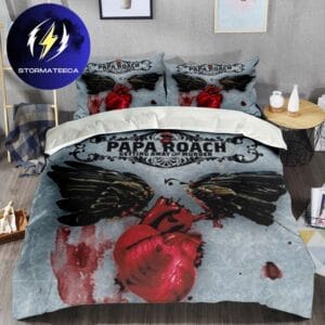 Papa Roach Getting Away With Murder Album Cover Bedding Set
