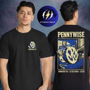 Pennywise Sao Paulo Brazil We Are One Tour At Hangar 110 On 23 De Maio 2026 Two Sided Unisex T-Shirt