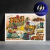 Phish Dry Goods Weekend One Sphere Limited Edition Poster By Jessica Seamans And Dan Black On April 16 18 2026 Home Decor Poster Canvas